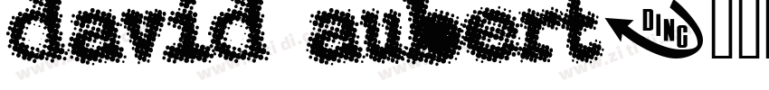 david aubert字体转换